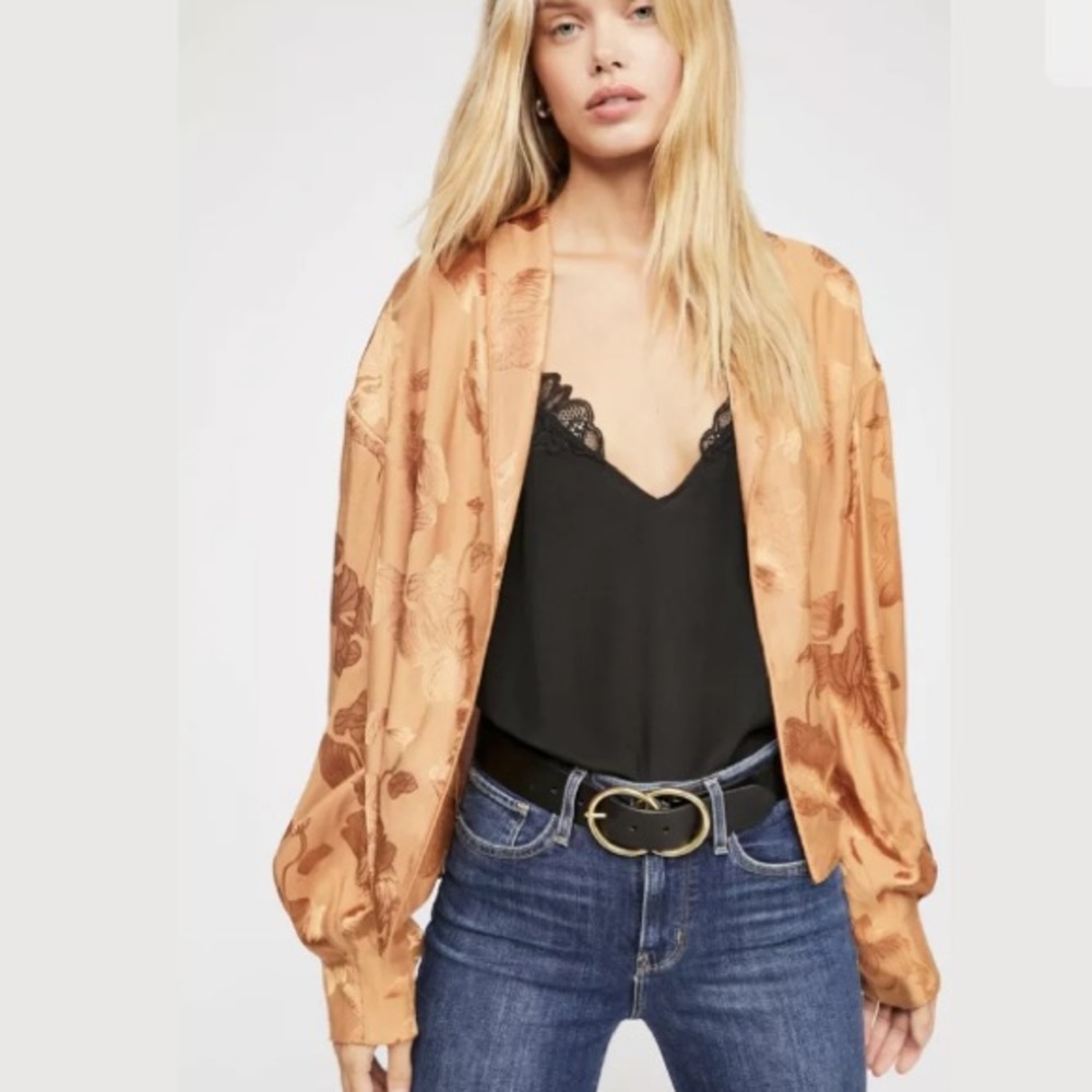 FP Rust Jacket Kimono size Small